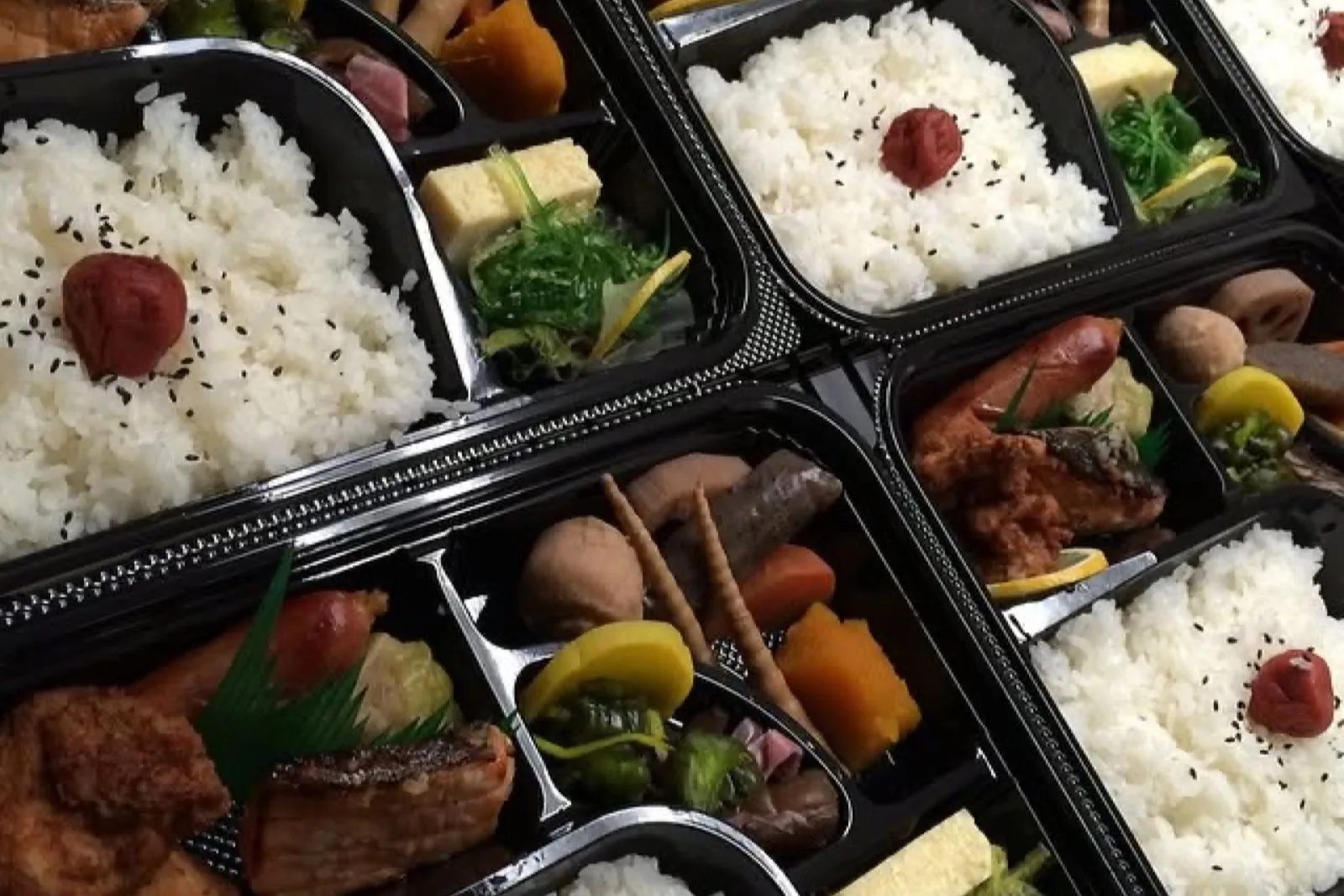 Bento boxes at Izakaya WA